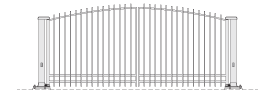 Peterborough B Gate - Swing Gates 