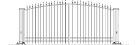 Peterborough A Gate - Swing Gates 
